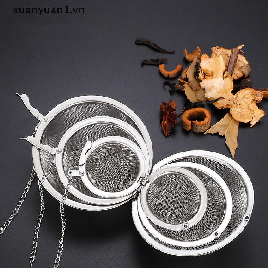 Dụng Cụ Lọc Trà Hình Cầu Bằng Thép Không Gỉ