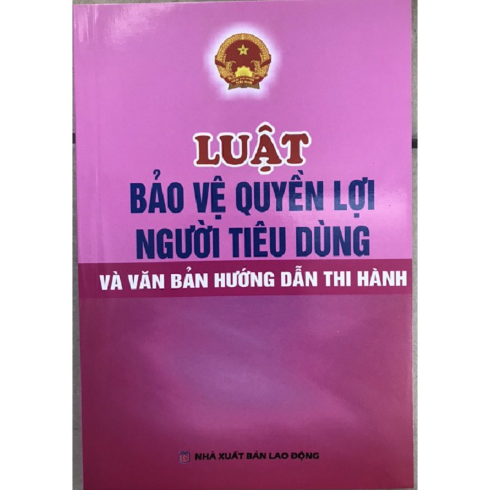 Sách luật bảo vệ quyền lợi người tiêu dùng