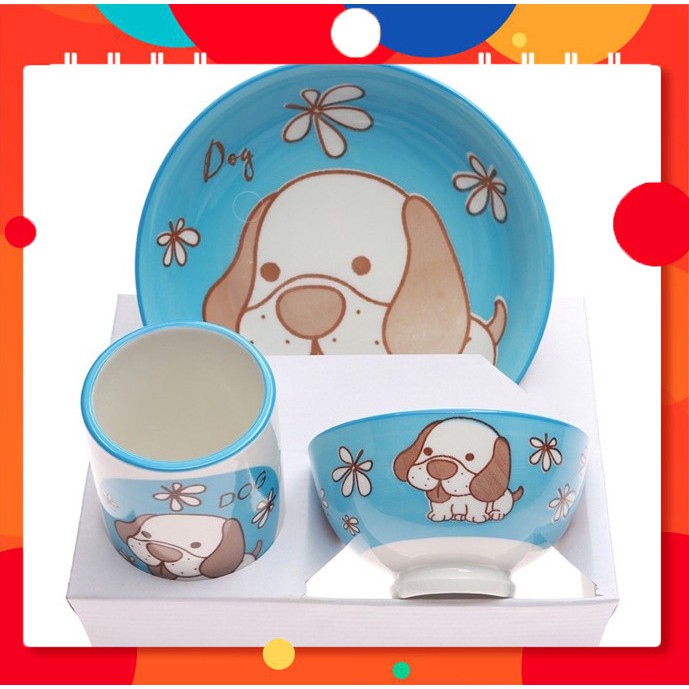 Bộ gốm sứ làm quà tăng 12 con giáp cao cấp.