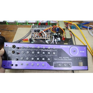 Combo 5 Mạch Pre Âm Ly Kèm Mặt PA-505 REVERB DSP