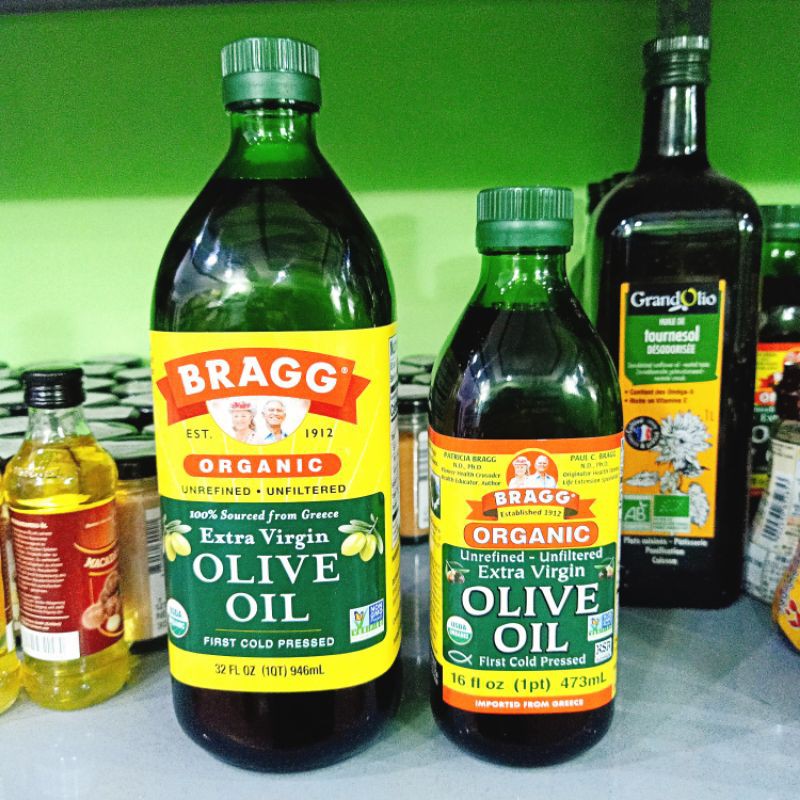 Dầu Olive Extra Virgin Hữu Cơ Bragg