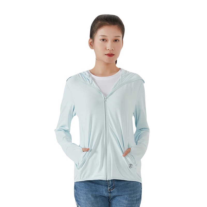 Áo khoác nắng nữ,áo chống nắng nữ vải thông hơi khóa kéo che mặt thay khẩu trang Zenkocs3 MEN JK 059