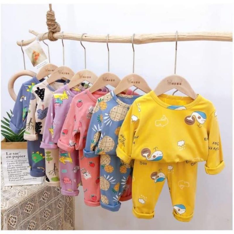 bộ xuất hàn thu đông cho bé trai,gái 7 đến 36 cân