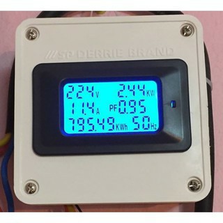 Công tơ điện tử đồng hồ điện thiết bị đo công suất 6 thông số 100A 220V Công tơ,đồng hồ điện tử 6 thông số