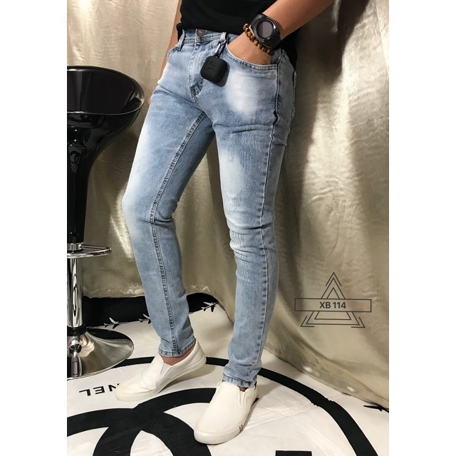 Quần jean nam ( CHẤT CO GIÃN ) giá rẻ tận gốc mẫu mới nhất Q 114
