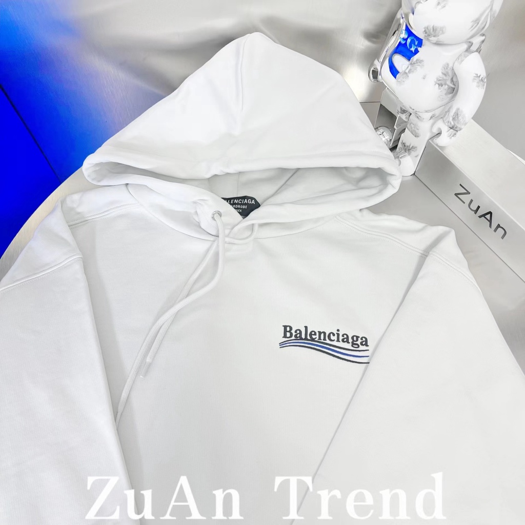 Áo Hoodie In Logo Balenciaga Thời Trang Cho Nam Nữ