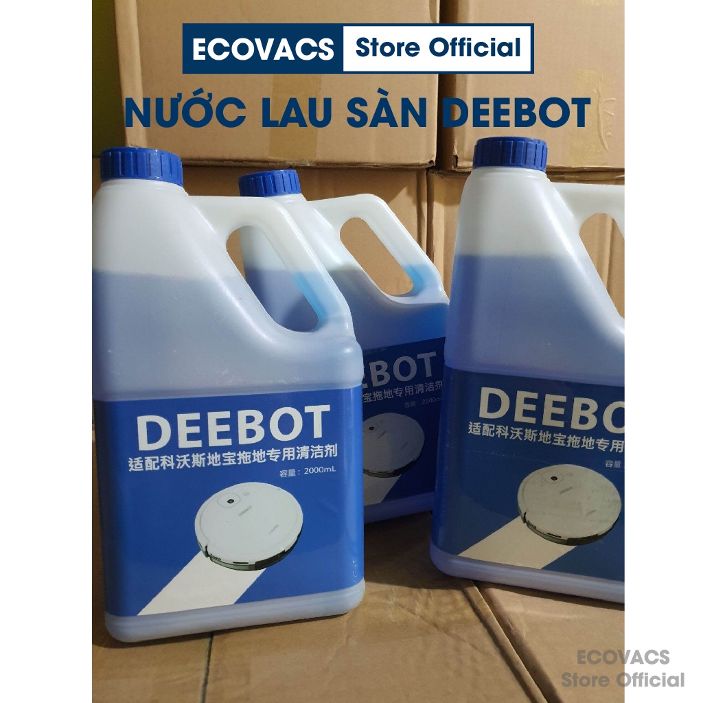 Nước lau sàn chuyên dụng dành riêng cho Robot hút bụi lau nhà Ecovacs Deebot ECOVACS DEEBOT / ILIFE / XIAOMI / LIECTROUX | BigBuy360 - bigbuy360.vn