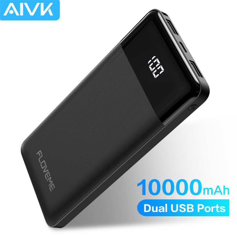 Sạc dự phòng Aivk Remax có màn hình led dung lượng 10000MAH cao cấp