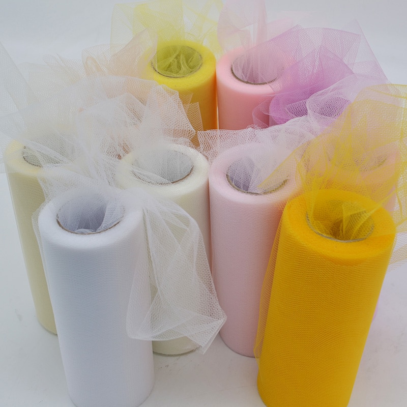 Cuộn Dây Ruy Băng Tutu 25Yard Trang Trí Tiệc Cưới