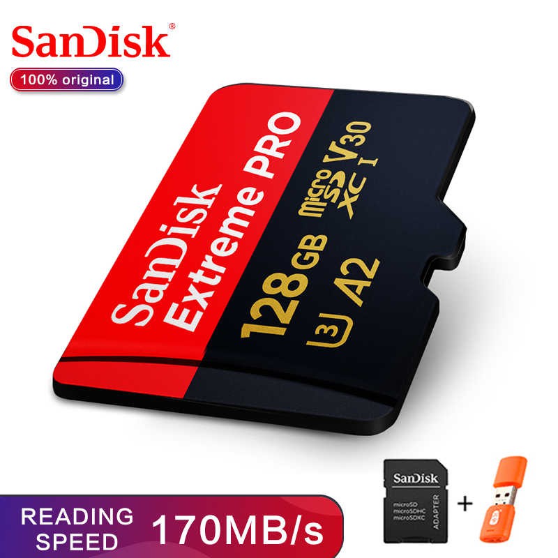 Thẻ Nhớ MicroSDXC SanDisk Extreme Pro V30 A2 64GB 170MB/s Vĩnh Xuân phân phối