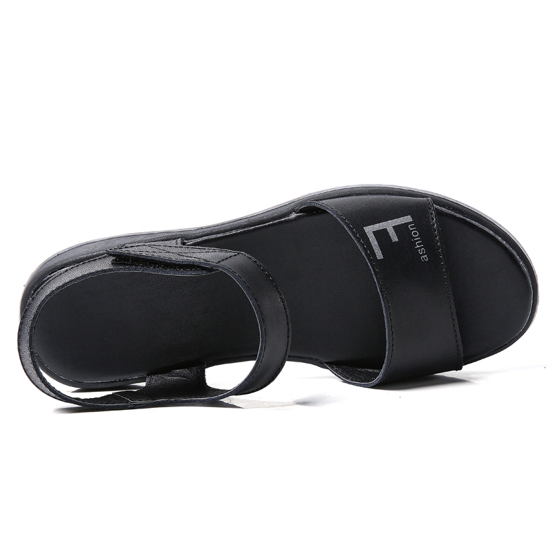 Giày sandal nữ đế bệt thoải mái