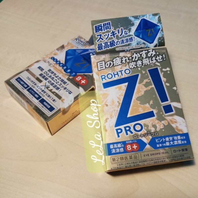 Nước Nhỏ Mắt Rohto Z! Pro D Nhật Bản 12Ml