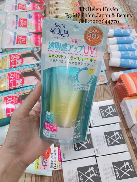 Kem Chống Nắng Skin Aqua Tone Up UV SPF 50+ PA++++ | BigBuy360 - bigbuy360.vn