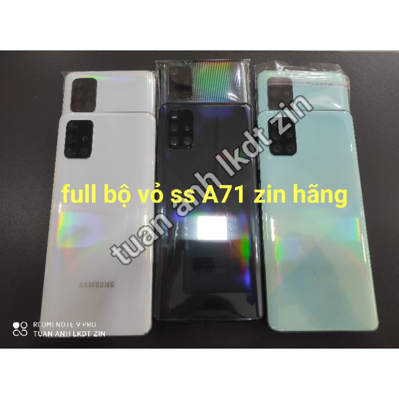 BỘ VỎ SAMSUNG A71 (A715) ZIN HÃNG
