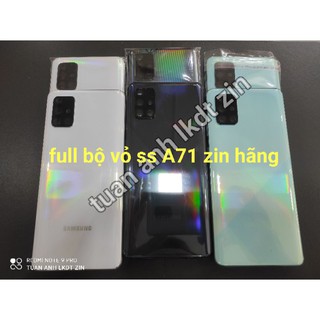 Bộ vỏ samsung a71 zin hãng
