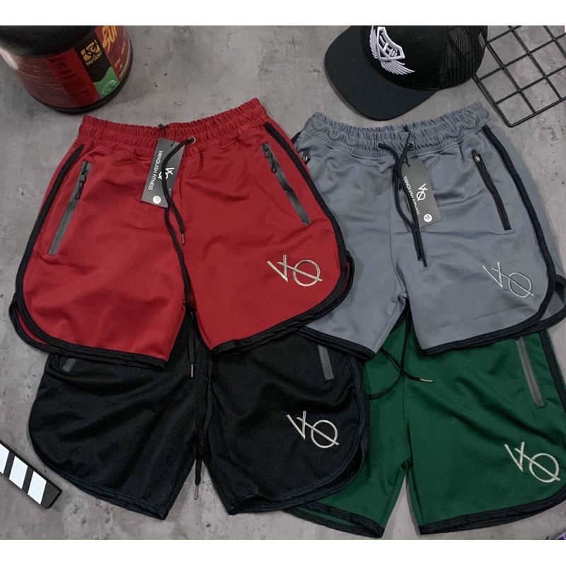 QUẦN ĐÙI GYM NAM SQUAT VQ SIÊU HÍT HÓT QUẦN SHORT NGẮN SQUAT THUN POLLY CÓ GIẢN THOẢI MÁI