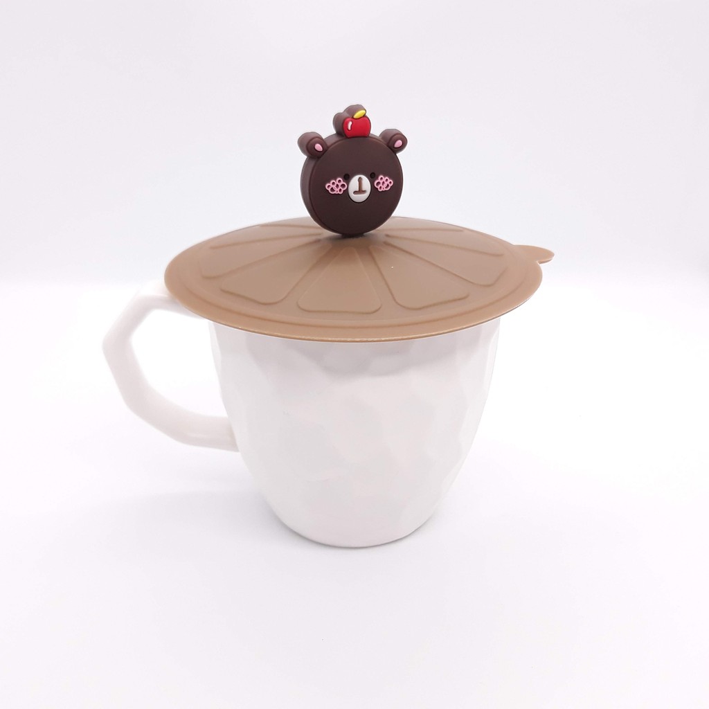 [Mã LIFE10K1904 giảm 10K đơn 20K] [CHỌN MẪU] Nắp đậy ly cốc bằng silicon nhiều mẫu xinh xắn | BigBuy360 - bigbuy360.vn