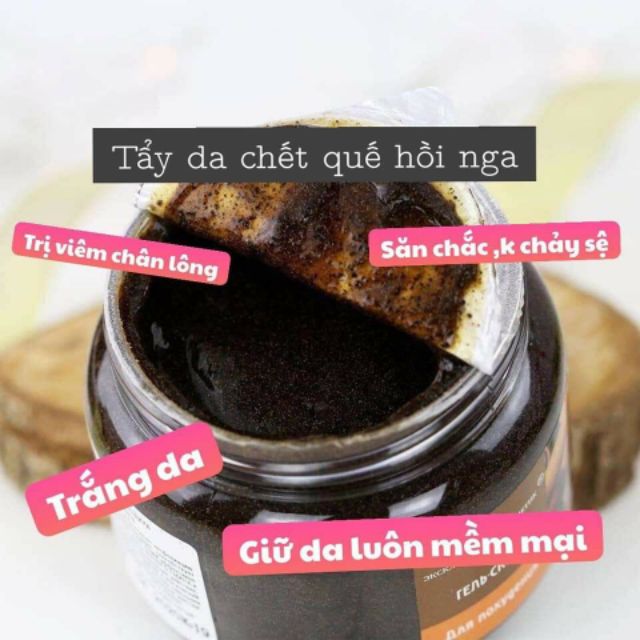 ❤Tẩy da chết body quế hồi cafe của Nga - Sản phẩm được review 5 sao ✌️✌
👉Tẩy da chết có