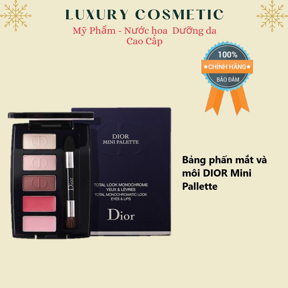 Bảng Phấn Mắt Và Môi Dior Mini Pallette SX 2018