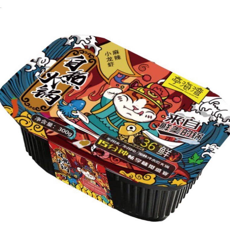 Lẩu tự sôi tôm hùm đất ⚡FREESHIP⚡ Lẩu tự sôi Hot Hit 300Gr | BigBuy360 - bigbuy360.vn