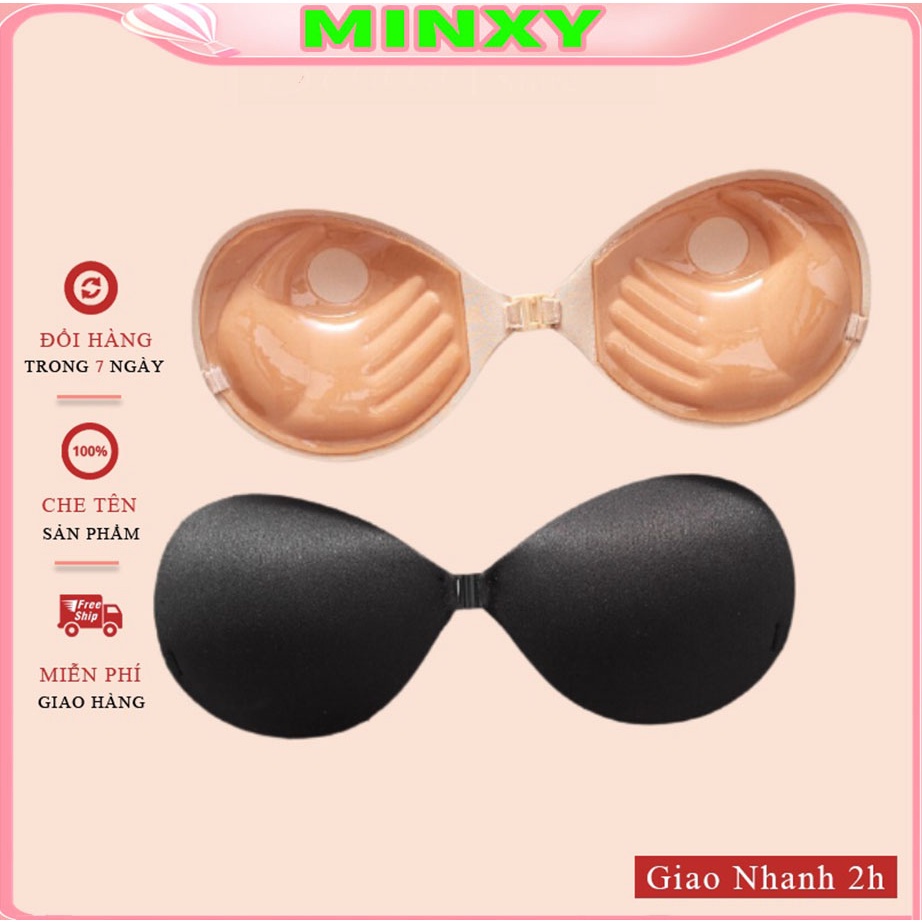 Áo dán ngực cài trước bra dán nâng ngực định hình vòng một-Minxy shop