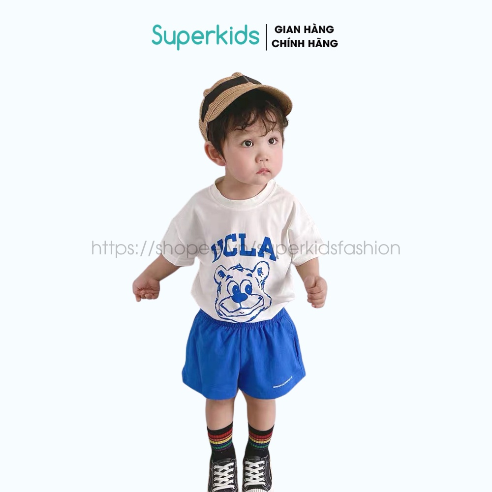 Bộ hè UCLA cho bé trai, bé gái 8-18kg QATE830