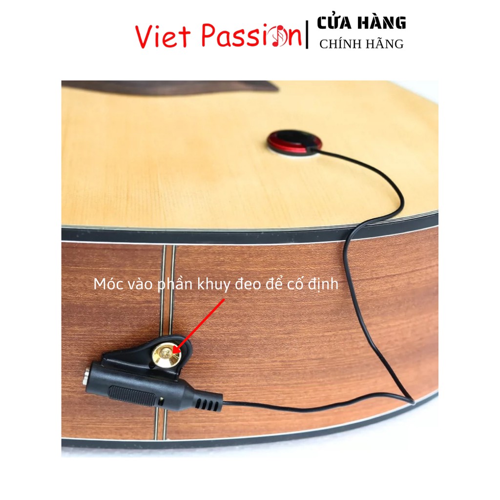 Pickup kích âm thanh đàn guitar ra loa không cần đục thùng P011 P012 AD20 chất lượng vietpassion