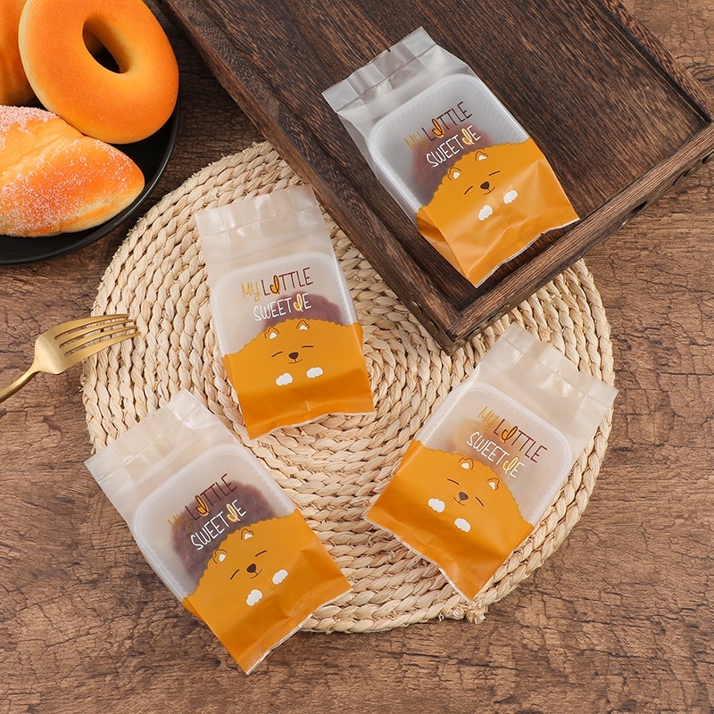 Set 50 túi nhựa đựng bánh kẹo nhiều mẫu size 7 x 15 cm, 8.5 x 23cm