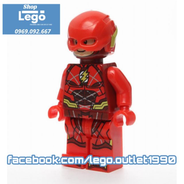 Xếp hình Justice League Wonder Woman - Superman - Cyborg - Flash - Aquaman - Batman Bizzaro Lego Minifigures Xinh X0167