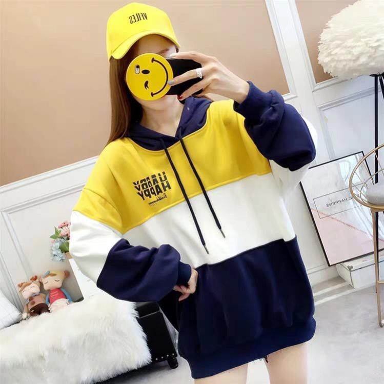 Áo hoodie nỉ nam nữ chất liệu nỉ chần bông, áo hoodie nỉ phối nhiều màu KN18 | BigBuy360 - bigbuy360.vn