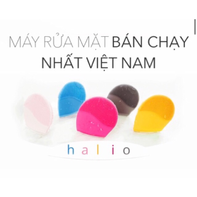 Máy rửa mặt Halio chính hãng