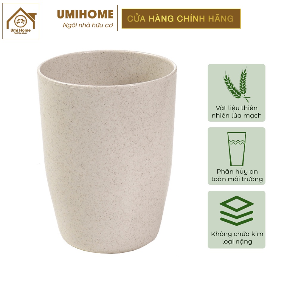 Dung tích 300ml Cốc lúa mạch hữu cơ UMIHOME