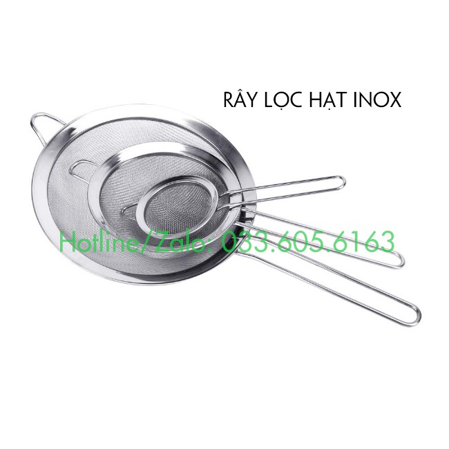 Vợt Rây lọc hạt chanh - Rây lọc trà - Rây lọc bột chất liệu Inox - Dụng cụ pha chế TV | BigBuy360 - bigbuy360.vn