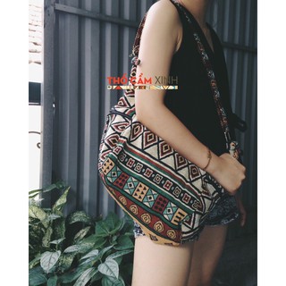 Túi thổ cẩm❌Túi bao tử❌Vải thổ cẩm độc lạ❌Freeship