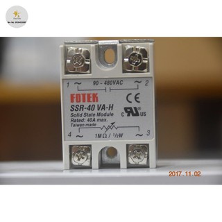 [SALE SIÊU HOT] Rơle bán dẫn fotek SSR-40VA-H