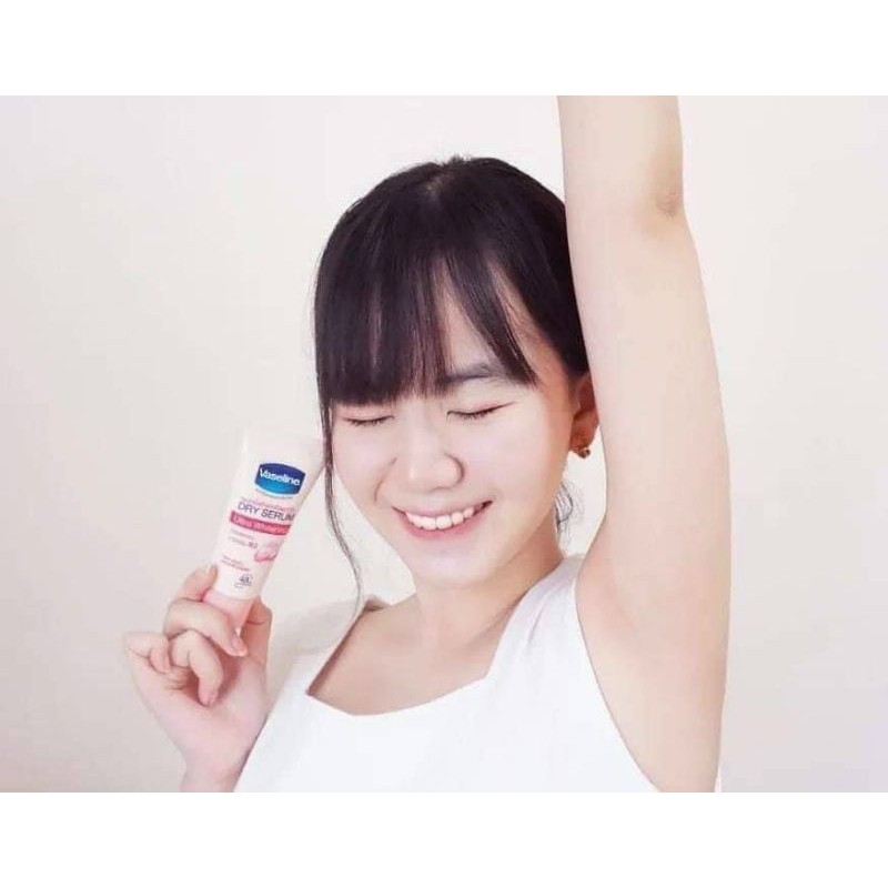 Vaseline Dry serum Dưỡng trắng nách, khử mùi mẫu mới 2022