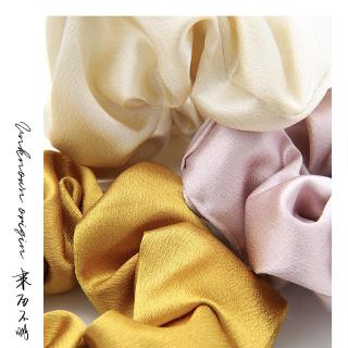  Dây buộc tóc đuôi ngựa đàn hồi chất lụa satin