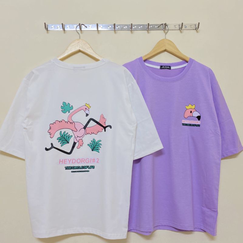 Hình thật 100 Áo thun tay lỡ Unisex HEYDORGI