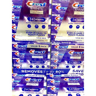 Kem Đánh Răng Crest 3D White Ultra Vivid Mint