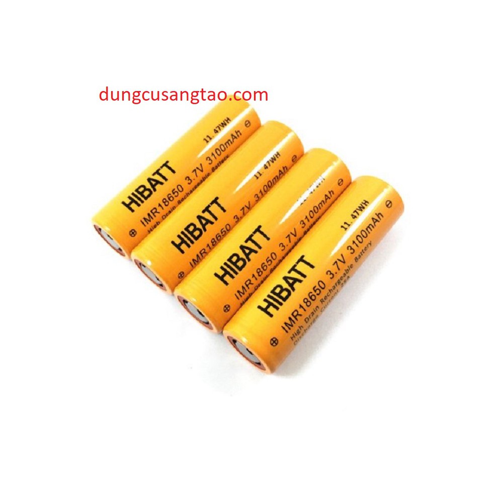 Pin 18650 3.7V 3100mAh (HIBATT)