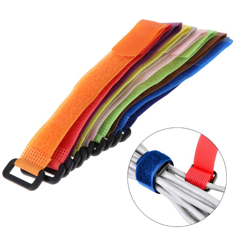 10 Dây Buộc Cần Câu Cá Bằng Nylon Có Thể Điều Chỉnh Tiện Dụng