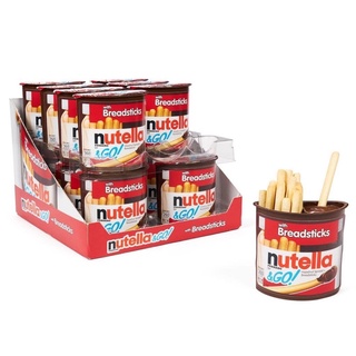 Bánh que chấm Socola Nutella 52g Mỹ - NUTELLA HAZELNUT WITH BREADSTICKS