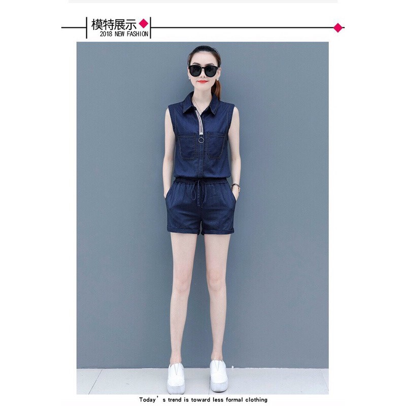 SET DENIM QUẦN SHORT ÁO SÁT NÁCH