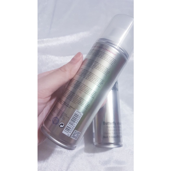 keo xịt tóc buttelfly 150ml