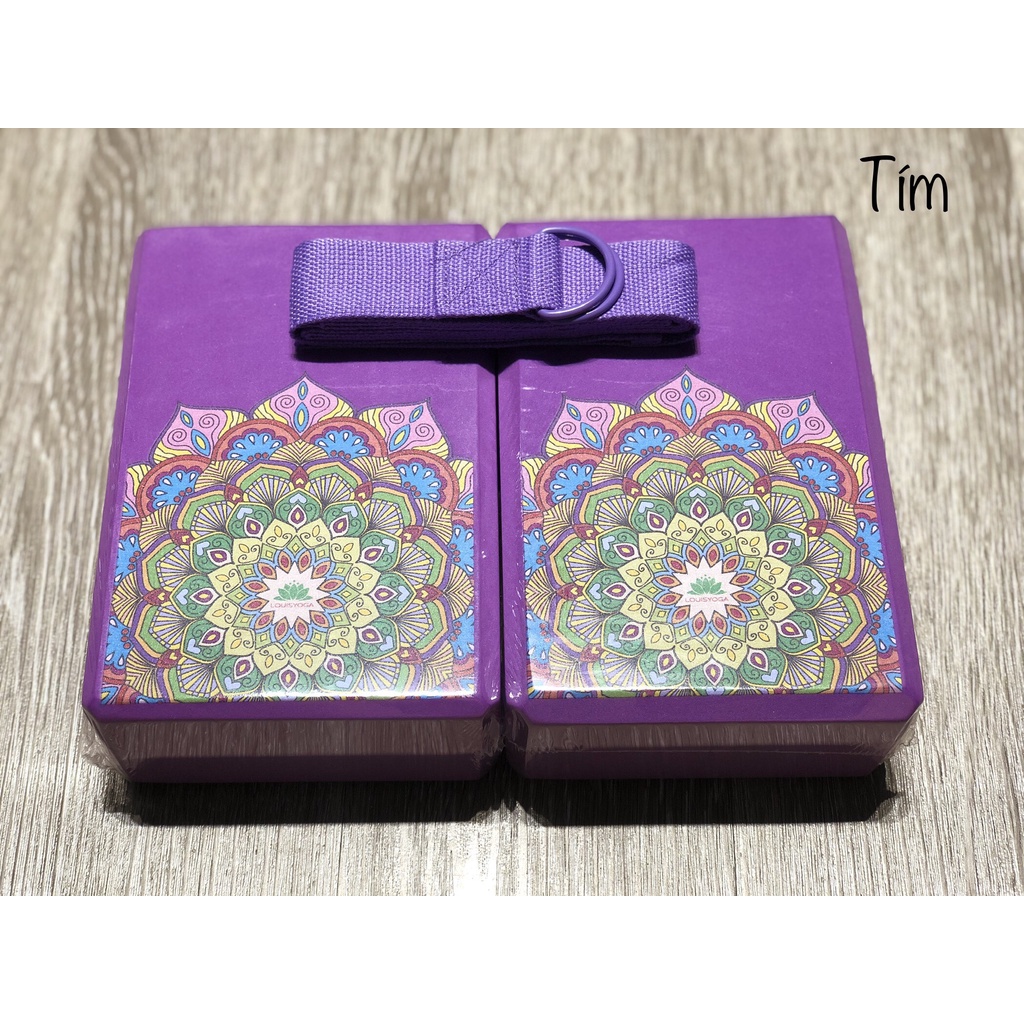 Gạch Tập Yoga Sắc Màu Hãng Louis Yoga Kích Thước : 23x15x7.6cm. Trọng Lượng 220g