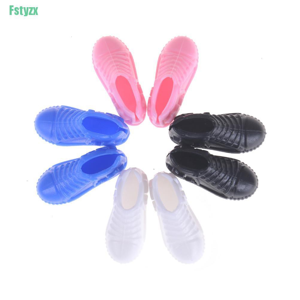 fstyzx 4 pairs Doll Shoes Fashion Casual Sports Shoes for Barbie Doll