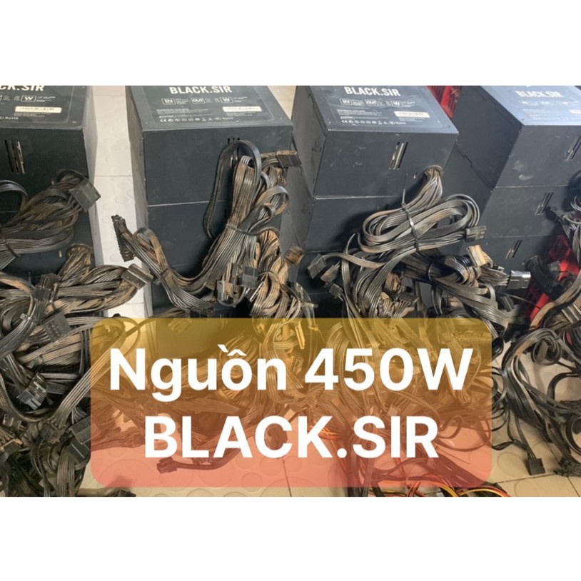 UPS N Guồn 450W Công Xuất Thật Hiệu Black.Sir  Dây Dài - Vi Tính Bắc Hải