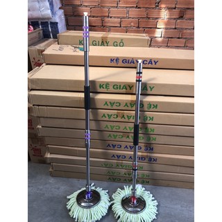 Cây lau nhà rời mâm inox hàng loại 1 - FREESHIP