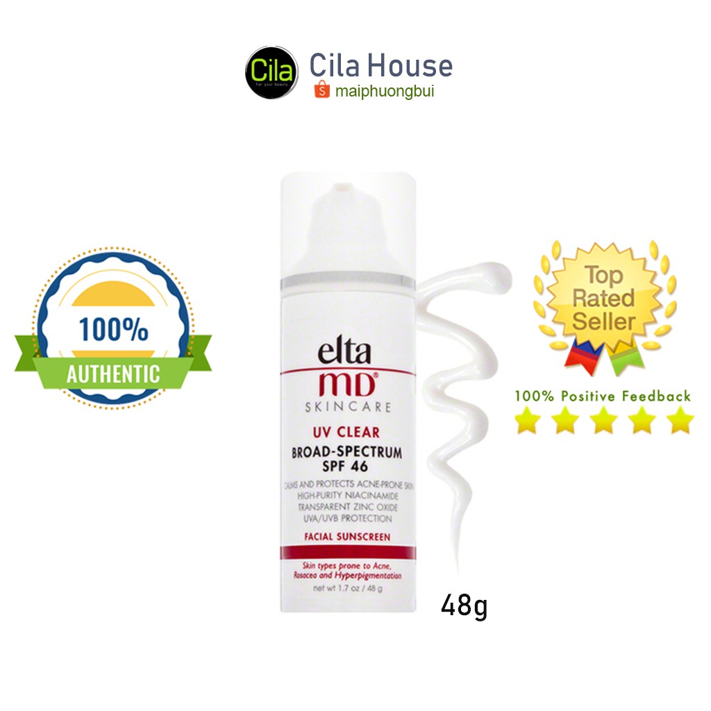 Kem Chống Nắng Elta MD UV Clear Broad-Spectrum SPF46 - Cila House