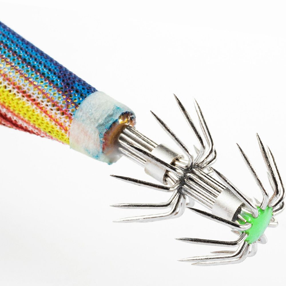 Mồi giả câu cá hình con mực 3.0g 92mm 15g Jigs 2021